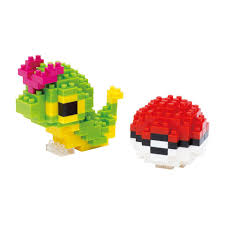 Caterpie & Pokeball Nanoblock