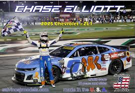 Chase Elliott Salvinos JR Models 2025 #9 NAPA 1:24 Chevrolet Camaro ZL1 Model Car Kit