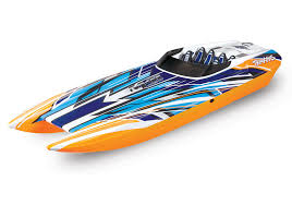 Traxxas DCB M41 Widebody 40" Catamaran High Performance 6S Race Boat (Orange) w/TQi 2.4GHz Radio & TSM