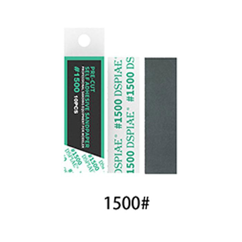 1500 Grit Pre Cut Adhesive Sandpaper (10)