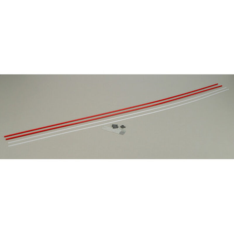 Lazer Pushrods 48" Flexible W/2-56 Rod