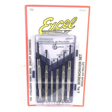 Excel 6-Piece Jeweler Screwdrivers Set