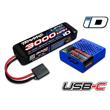 Traxxas USB-C Multi-Chemistry Battery Charger w/Auto iD (3S/4A/40W)