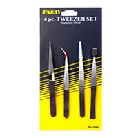Enkay 4 Piece Tweezer Set