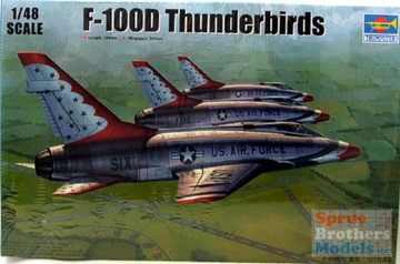 1:48 Trumpeter F-100D Super Sabre Thunderbirds