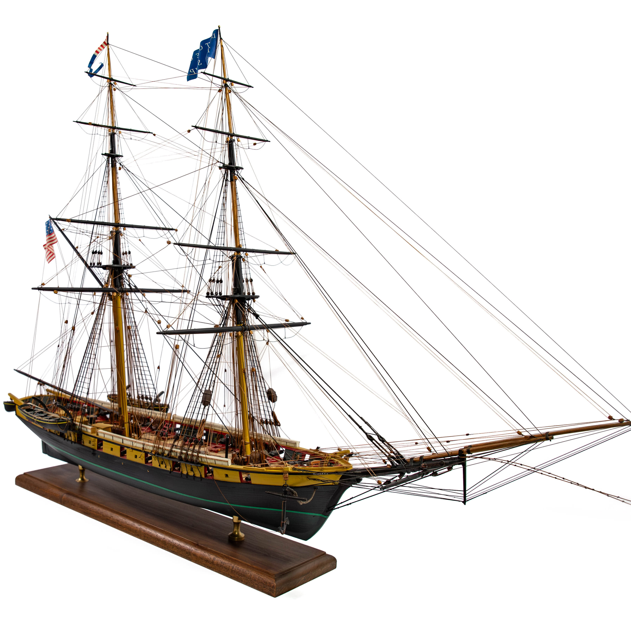 Model Shipways NIAGARA BATTLE LAKE ERIE 1:64 SCALE