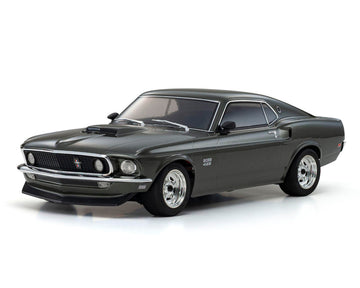 Kyosho Fazer Mk2 1969 Ford Mustang Boss 429 Electric 4WD 1/10 RTR Touring Car (Black Jade) w/Syncro KT-231P 2.4GHz Radio