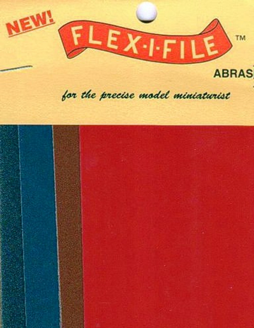 Flex-I-File Abrasive Sheets Set (8) FLEX-I-FILE