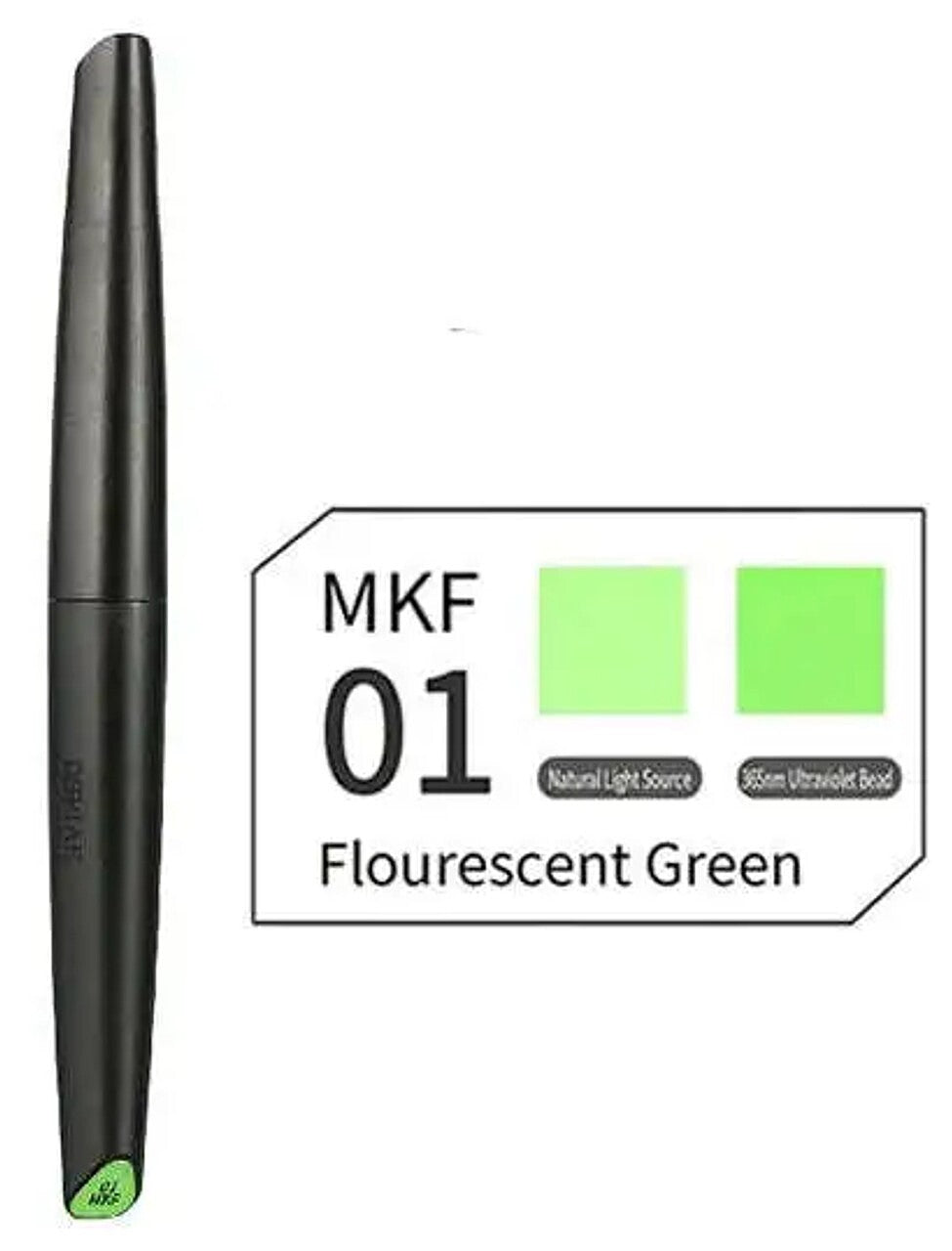 Fluorescent Green Soft Tip Acrylic Paint Marker