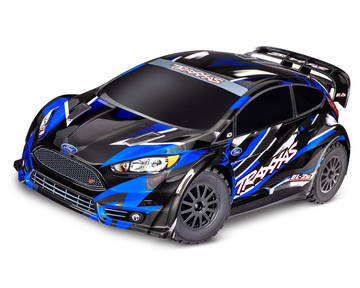 Traxxas Ford Fiesta 4x4 BL-2S Brushless 1/10 RTR AWD Rally Car (Blue) w/BL-2S ESC, TQ 2.4GHz Radio