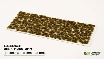 2mm Wild Grass Tufts (Dark Moss) (115)