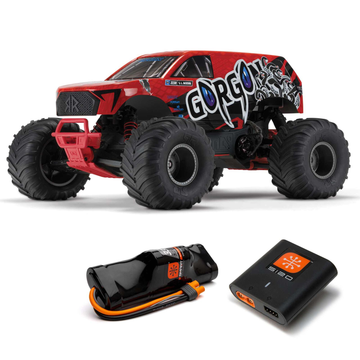 GORGON 4X2 MEGA 550 Brushed Monster Truck RTR with Battery & Charger