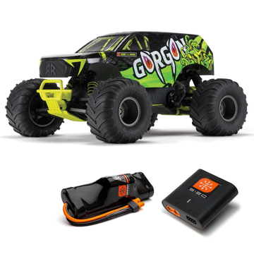 GORGON 4X2 MEGA 550 Brushed Monster Truck RTR with Battery & Charger