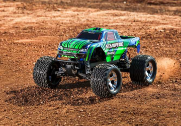 Traxxas Stampede HD 1/10 RTR 2WD Electric Monster Truck (Green) w/XL-5 ESC, TQ 2.4GHz Radio, Battery & USB-C Charger