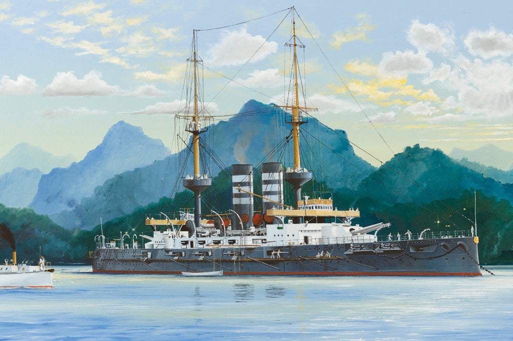 Japanese Battleship Mikasa - 1902