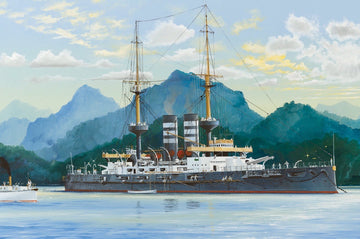 Japanese Battleship Mikasa - 1902