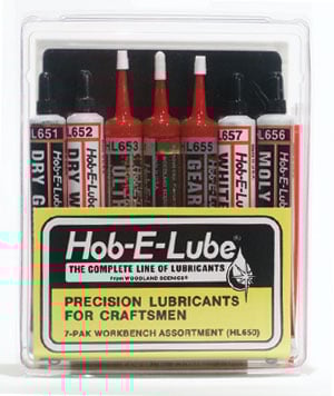 Woodland Scenics HL650 Hob-E-Lube 7-Pak Workbench Assortment