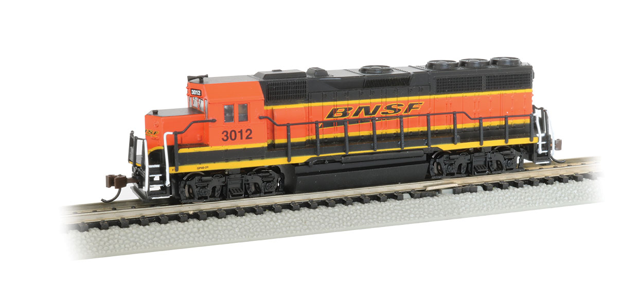 Bachmann Spectrum N 66352 EMD GP40, Burlington Northern Santa Fe #3012 (Economy Sound And DCC)