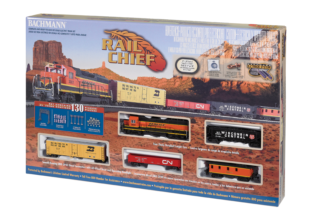 Bachmann Rail Chief Set (HO Scale)