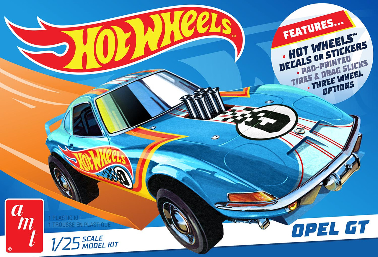 AMT 1303 Hot Wheels Buick Opel GT 1:25 Model Kit