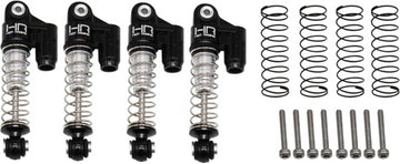 Hot Racing Axial SCX24 Reservoir Friction Damper Shocks (4)