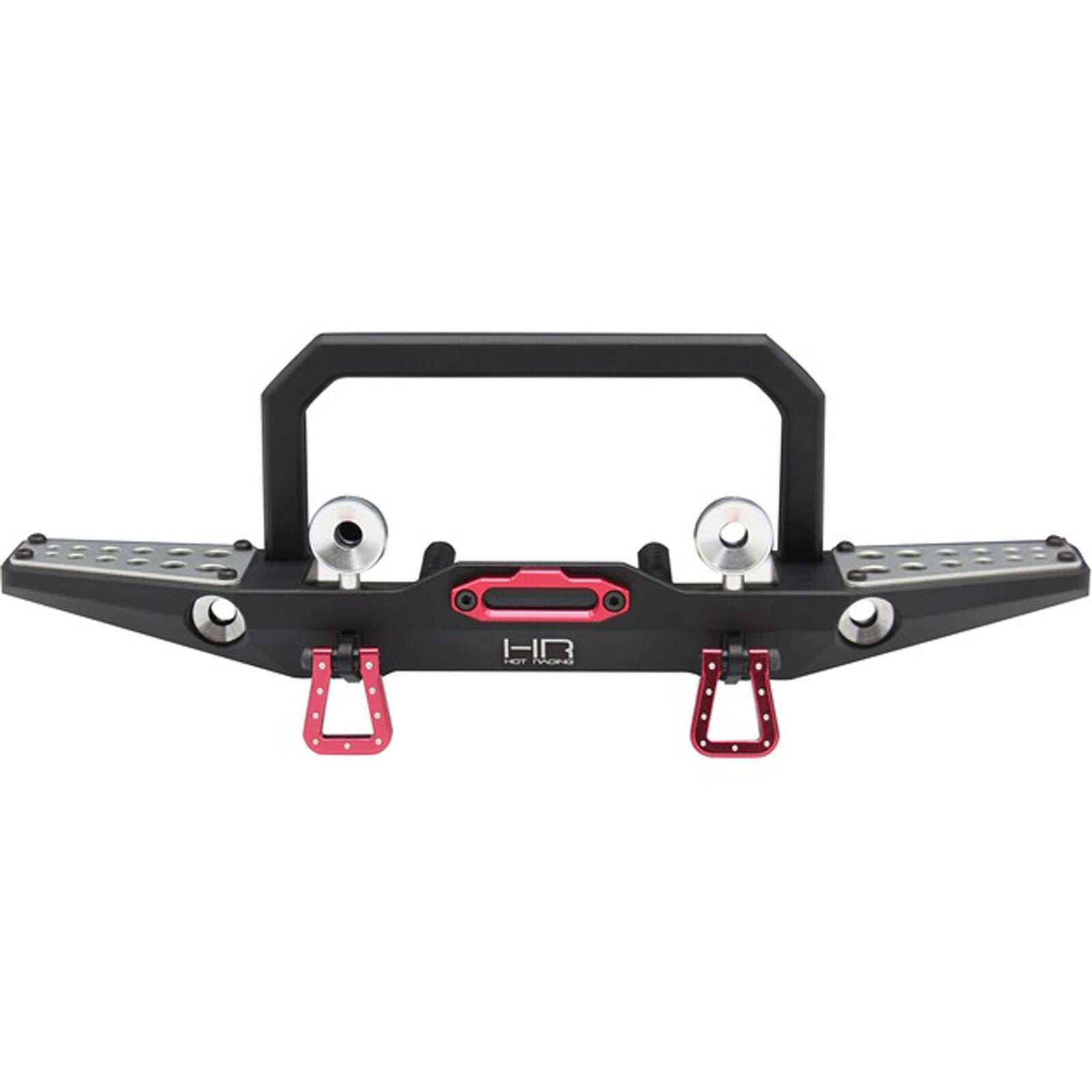 HRATRXF03EMR01 Alum Front bumper Winch Mount Light Buckets: TRX-4
