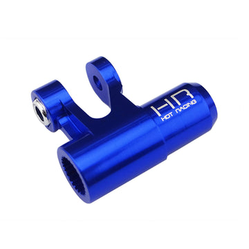 Hot Racing Aluminum Steering Servo Horn Arm for Traxxas X-Maxx (Blue)