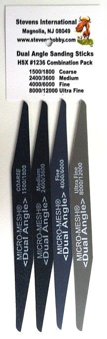 Combination Pack #1;Dual Grit Angle Cut Sanding