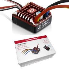 Hobbywing HWI30112750 QUICRUN WP 1080 Rock Crawler Brushed ESC, (2-3S)