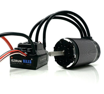 Hobbywing HWI38010802 SL 5687 1100KV Motor, w/ Max6 ESC Combo