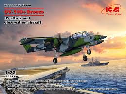 ICM Models 72186 1/72 US OV10D+ Bronco Attack/Observation Aircraft