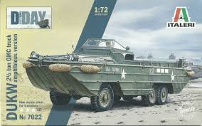 ITALERI - ITA 7022 DUKW 2 1/2 TON. GMC TRUCK AMPHIBIOUS VERSION 1/72 PLASTIC MODEL