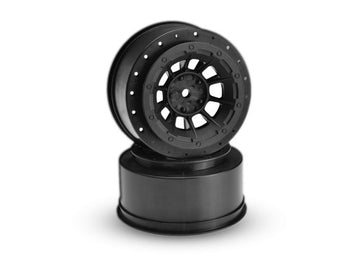 JConcepts 12mm Hex Hazard Short Course Wheels (Black) (2) (Slash) (JCO3351B)