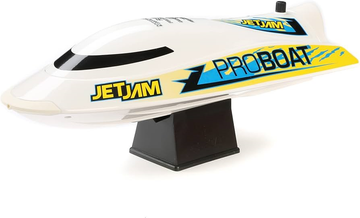 Pro Boat Jet Jam V2 12" Self-Righting Brushed RTR Pool Race Boat (White) w/2.4GHz Radio, Battery & Charger