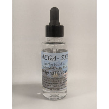 Mega-Steam Smoke Fluid Cedar 2oz bottle