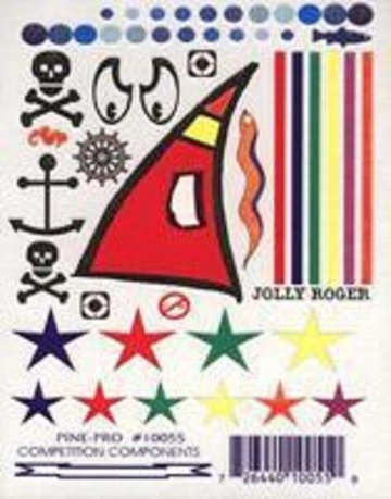 Jolly Roger Pirate Decals