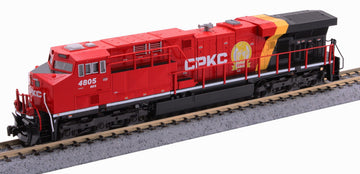 Kato N 176-8956 DCC Ready GE ES44AC GEVO Locomotive Canadian Pacific Kansas City CPKC KCS #4805