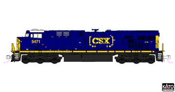 Kato 176-8964 N GE ES44DC CXS Locomotive