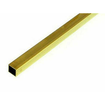 K&S Precision Metals Square Brass Tube 1/16 x .014 x 12 2cd Part # 8149