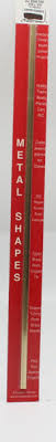 K&S 8166 Solid Brass Rod 3/16