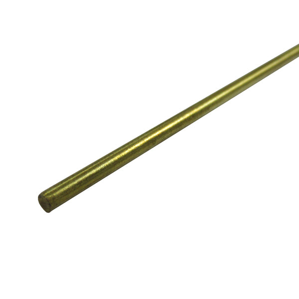 Round Brass Rod: 1/16" OD x 36" Long (10 Pieces)