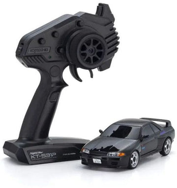 Kyosho MA-020 AWD Mini-Z Readyset w/V-SPECII Initial D Skyline GT-R R32 Body (Black) w/KT-531P 2.4GHz Radio