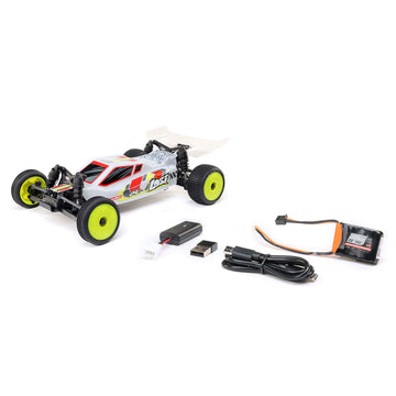 Losi Micro-B 1/24 RTR 2WD Buggy (White) w/2.4GHz Radio, Battery & Charger