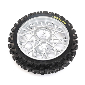 Dunlop MX53 Rear Tire Mounted Chrome PM-MX