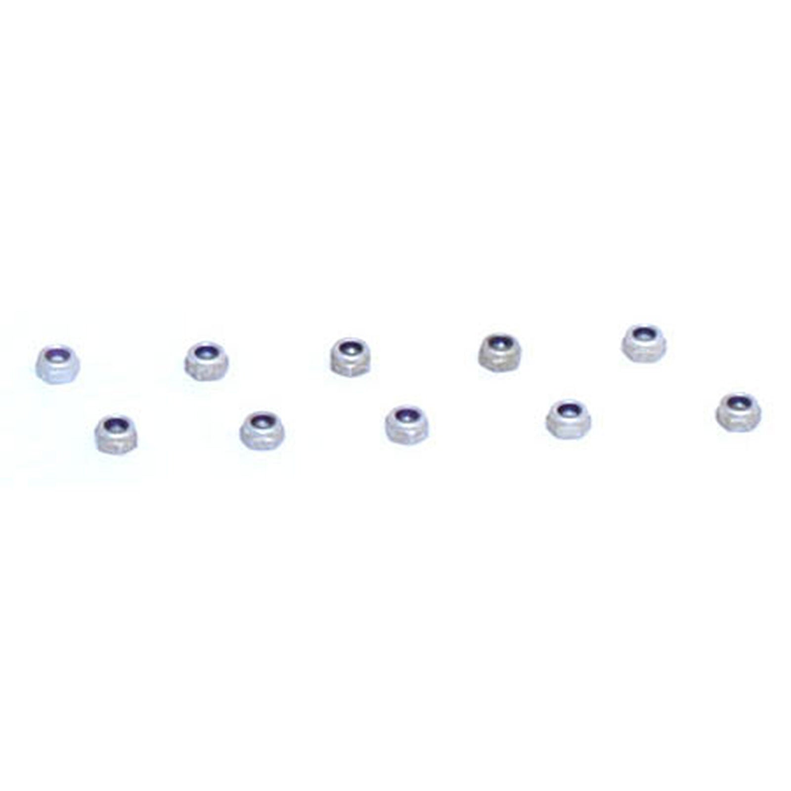 Losi 4-40 Aluminum Mini Nuts (10)