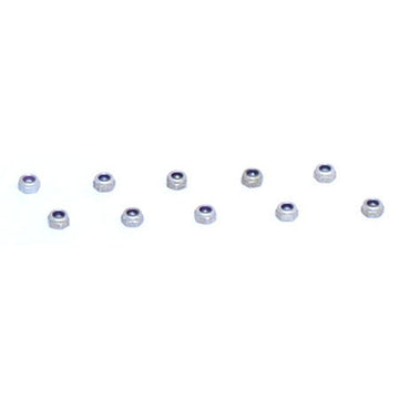 Losi 4-40 Aluminum Mini Nuts (10)