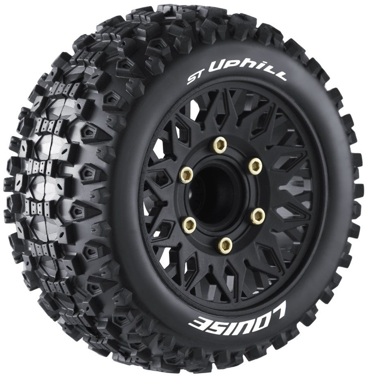 Louise RC ST-Uphill Soft 1/10 Stadium Truck, 0 & 1/2" Offset, 12, 14, 17mm Removable Hex Wheels