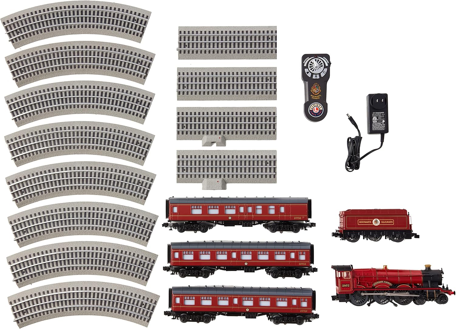 Lionel Hogwarts Express LionChief 5.0 Electric O Gauge Train Set with Bluetooth & Remote
