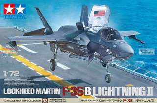 Tamiya 1/72 Lockheed Martin F-35B Lightning II Plastic Model Kit