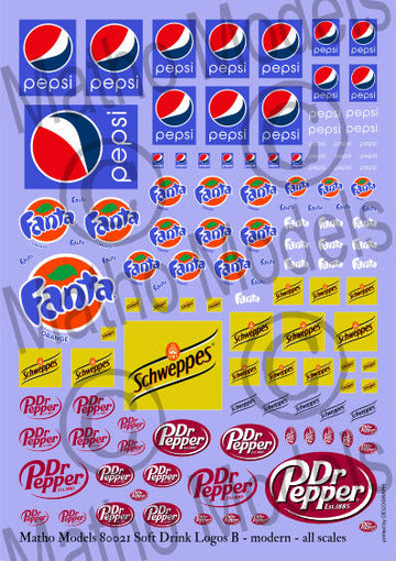 Multi-Scale Modern Soft Drink Logos B